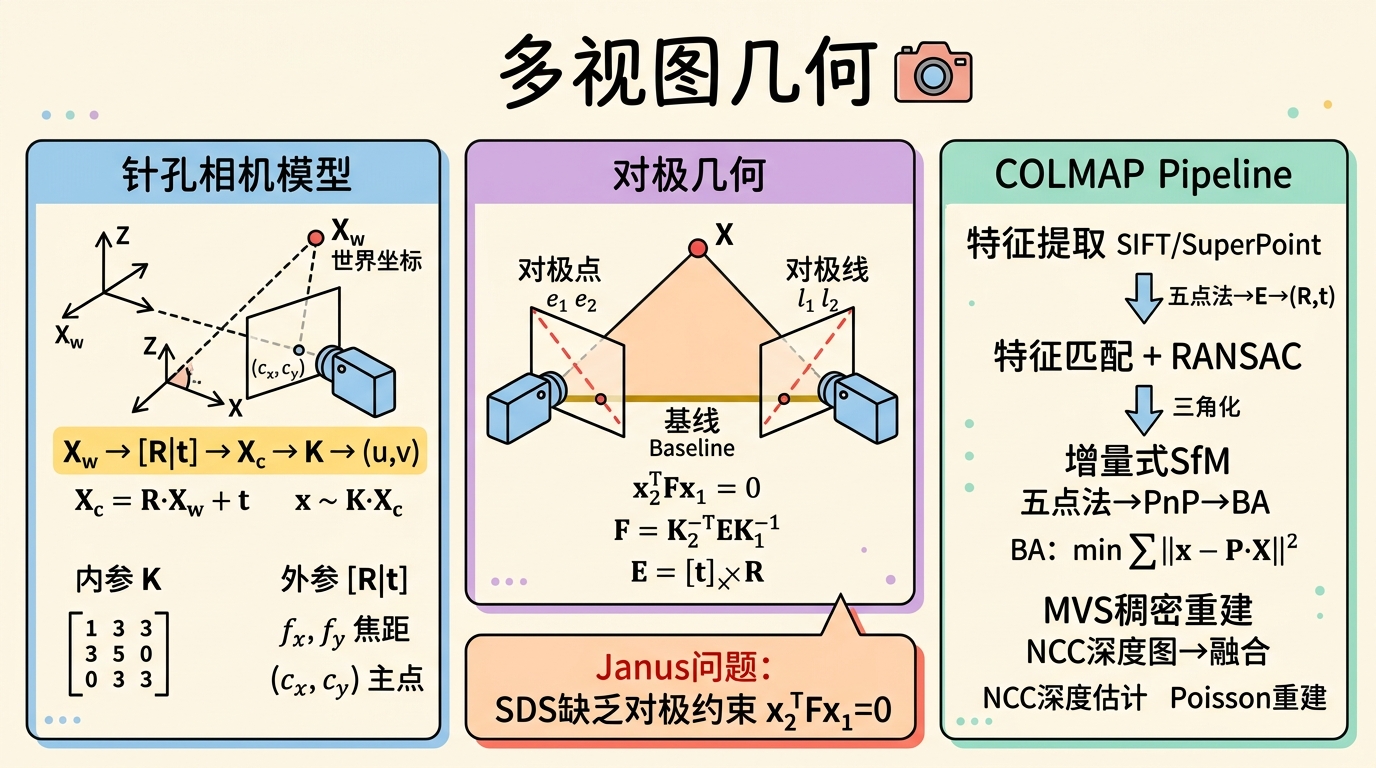 多视图几何核心概念