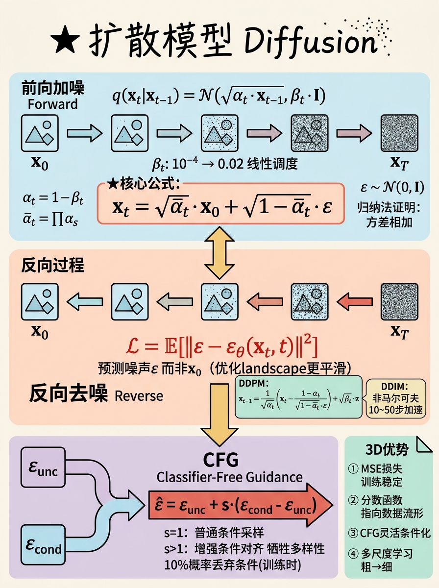 扩散模型数学原理