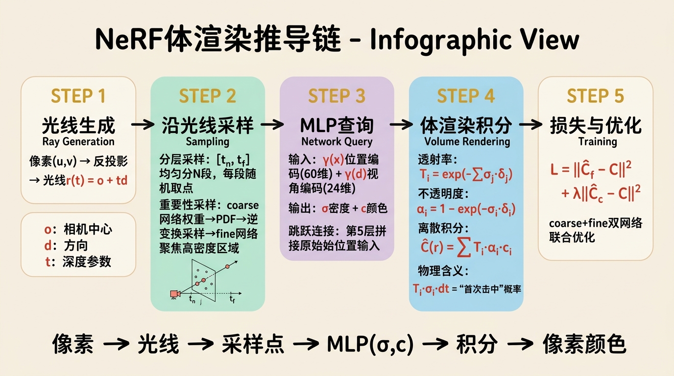 NeRF体渲染原理