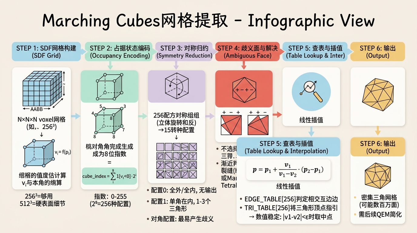 Marching Cubes原理