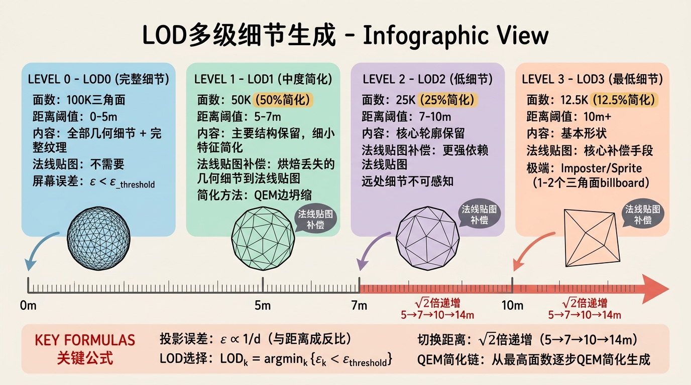 LOD生成策略