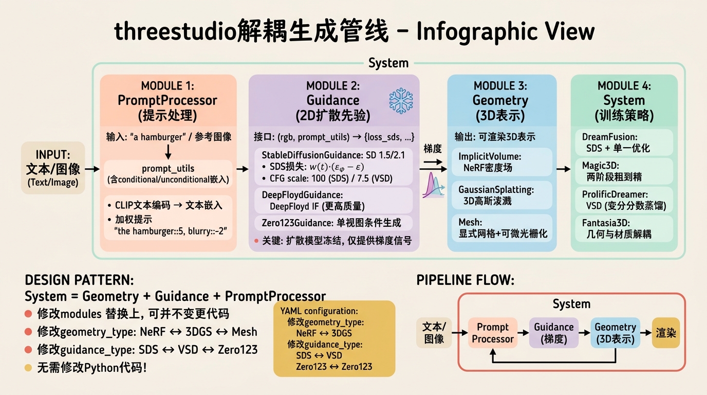 threestudio管线