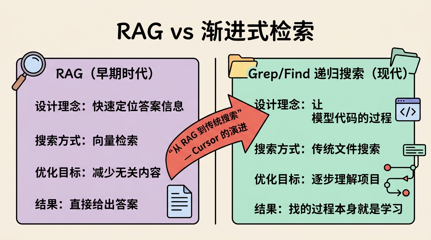 RAG vs 渐进式检索对比