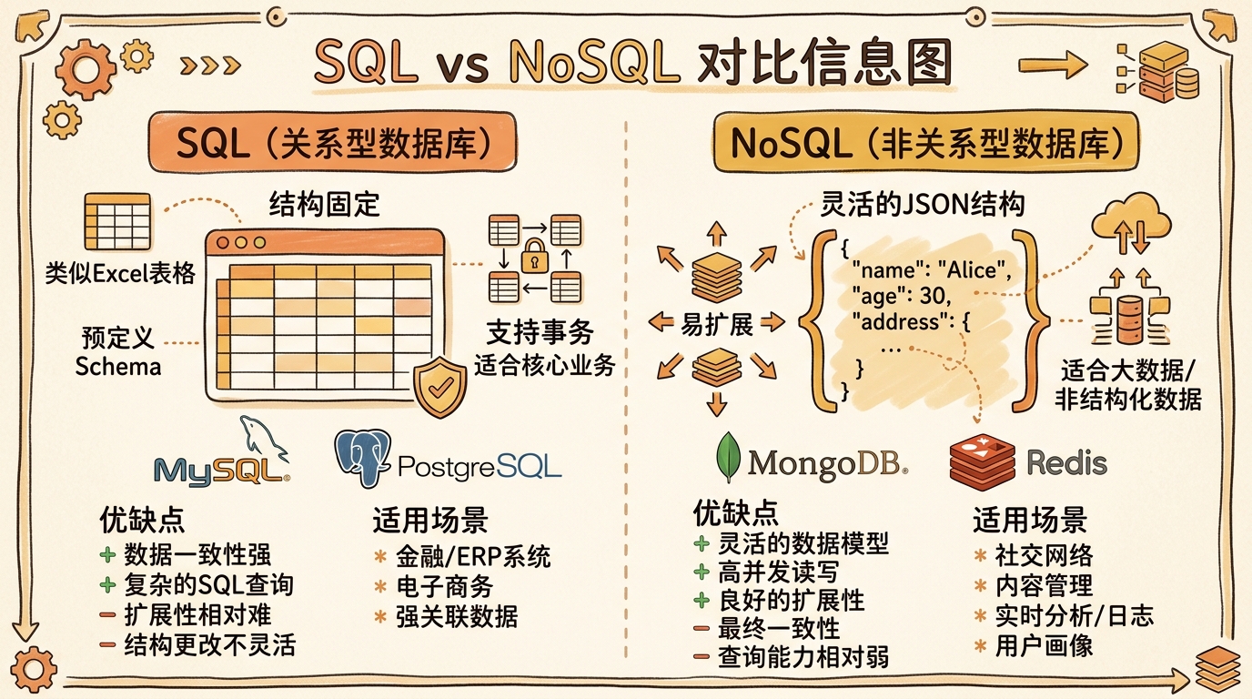 SQL vs NoSQL对比