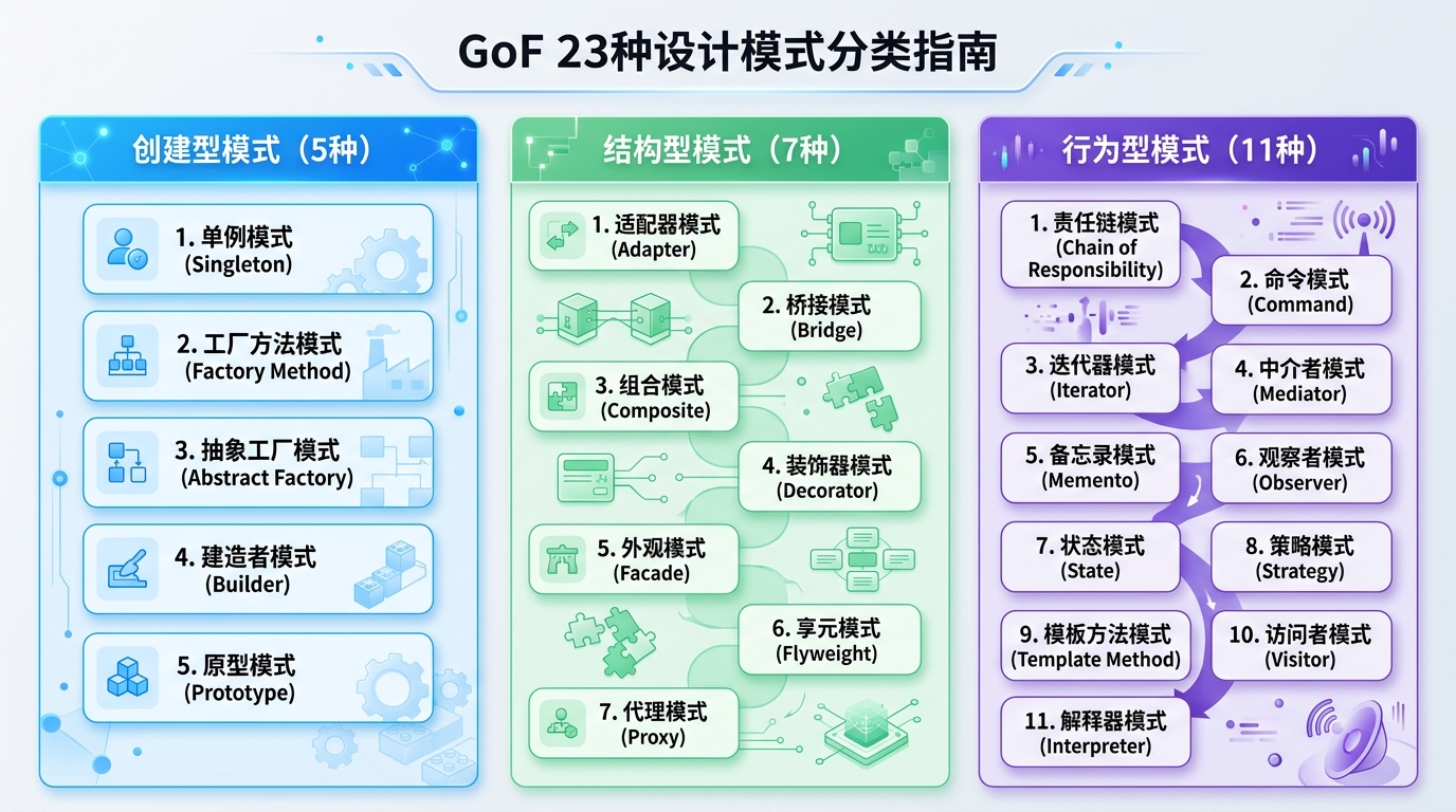 设计模式分类总览