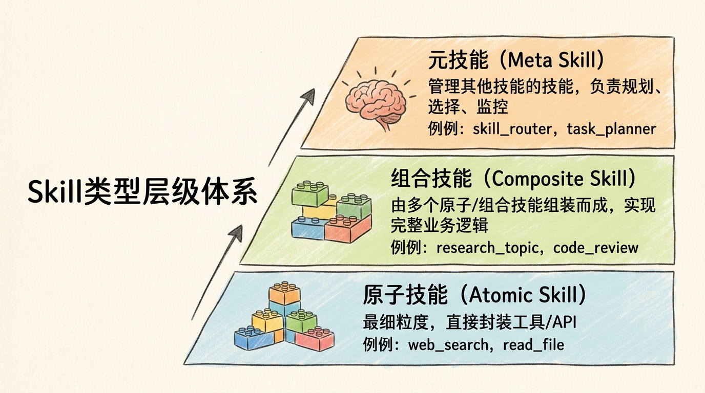 Skill类型层级体系