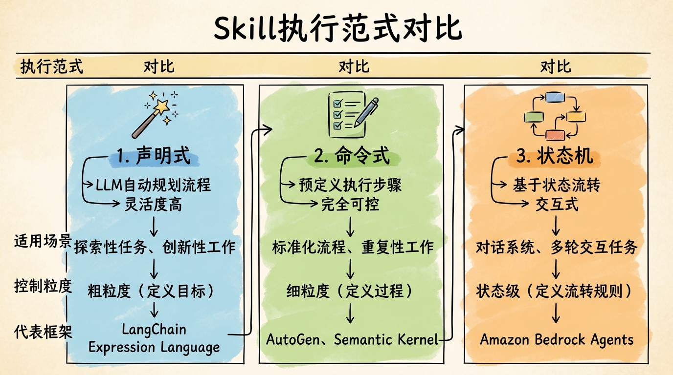 Skill执行范式对比